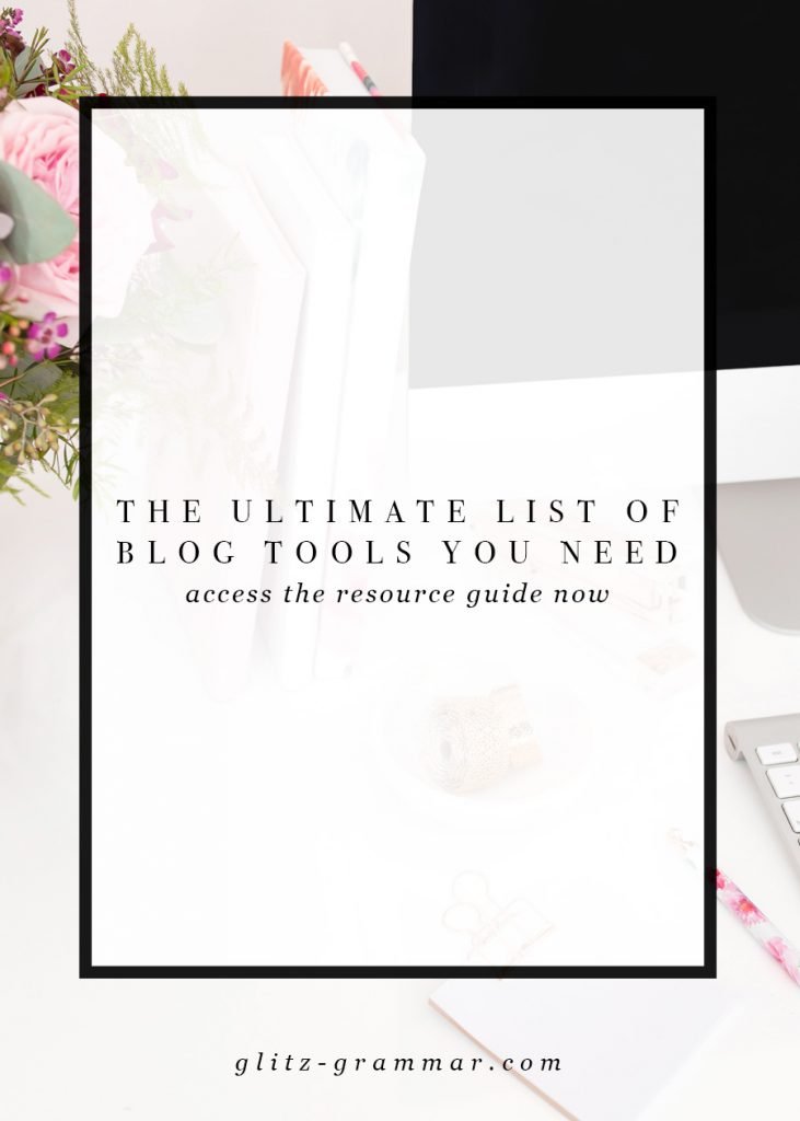 The Ultimate List of Blog Tools I Use | 2021 Blogging Essentials