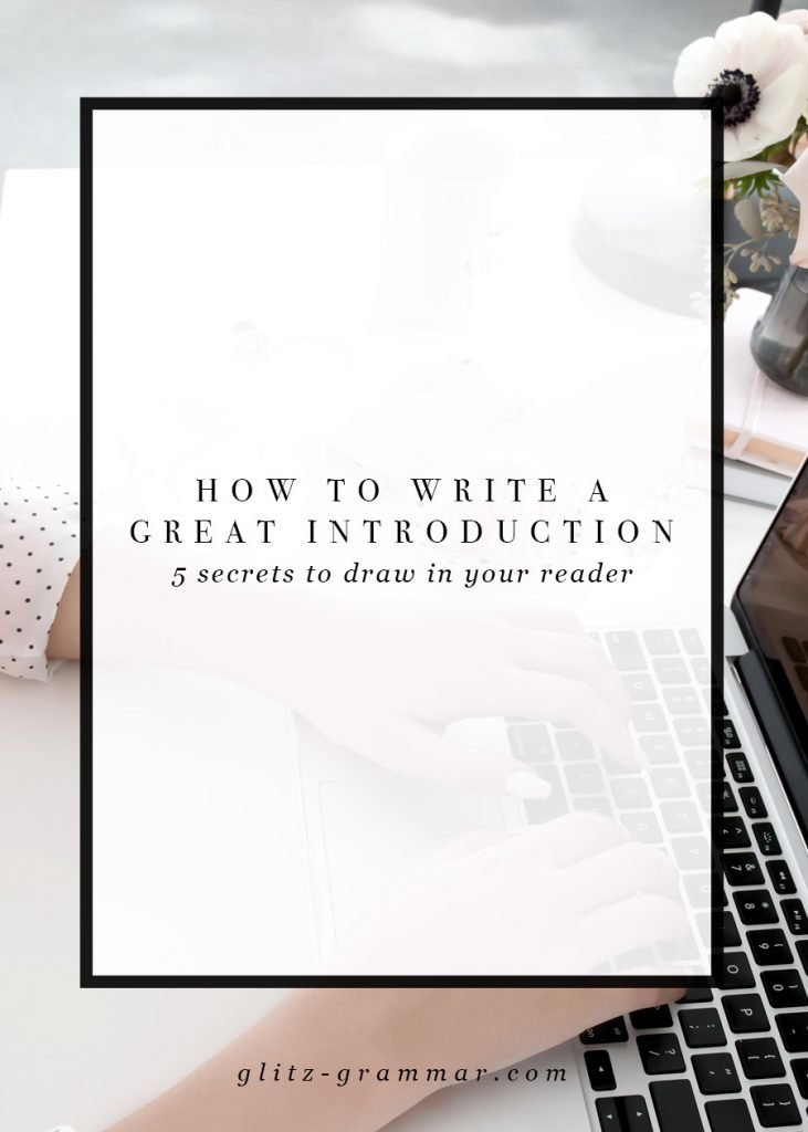 How to write a great introduction