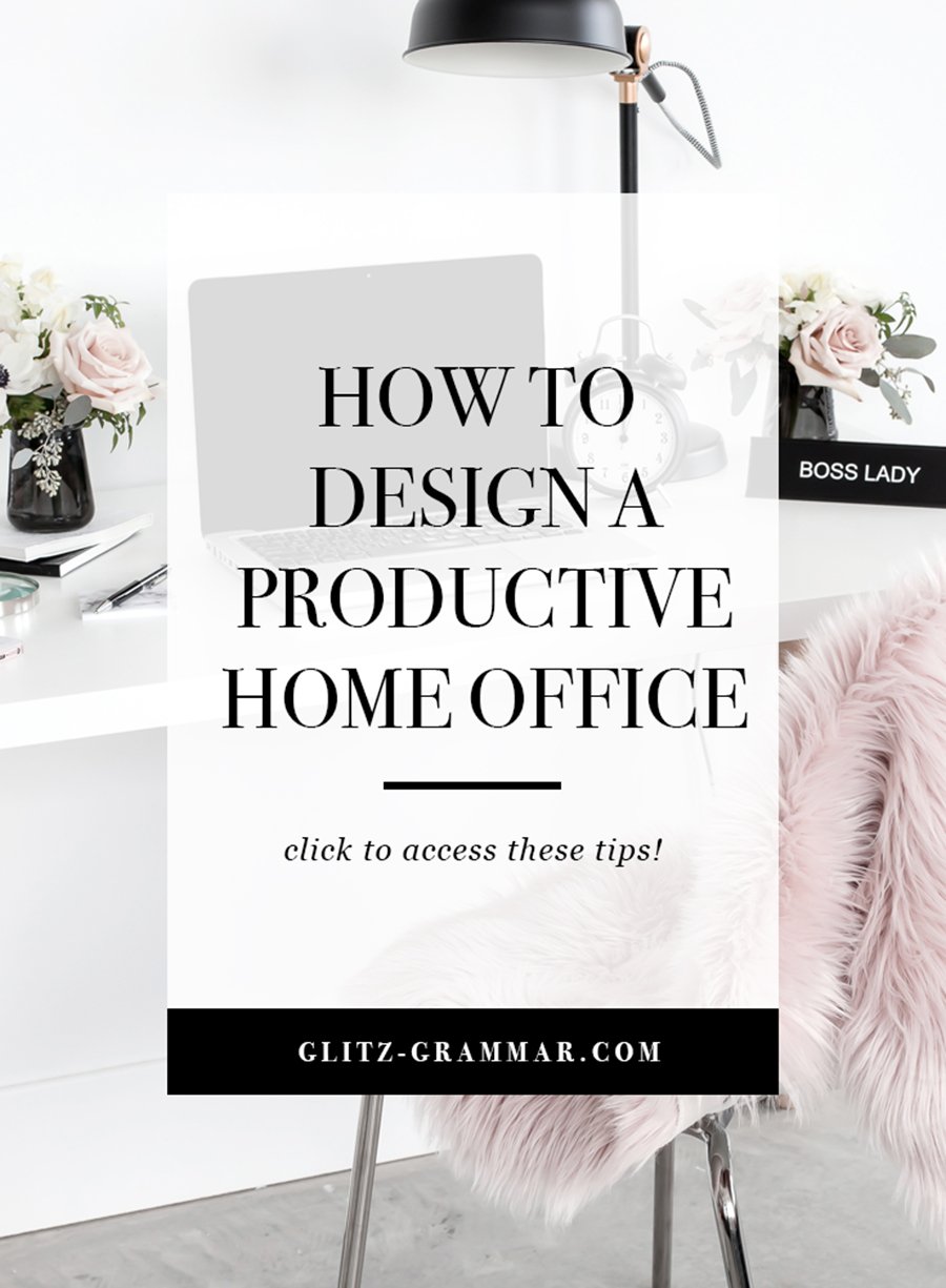 how to design a productive office space when you're working from home