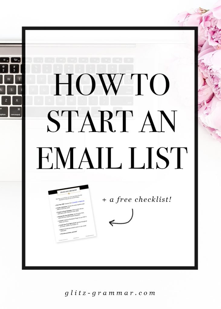 How to Start an Email List: An Easy Primer for Bloggers