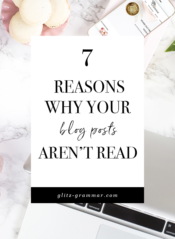 7 Reasons Your Blog Posts Aren’t Being Read