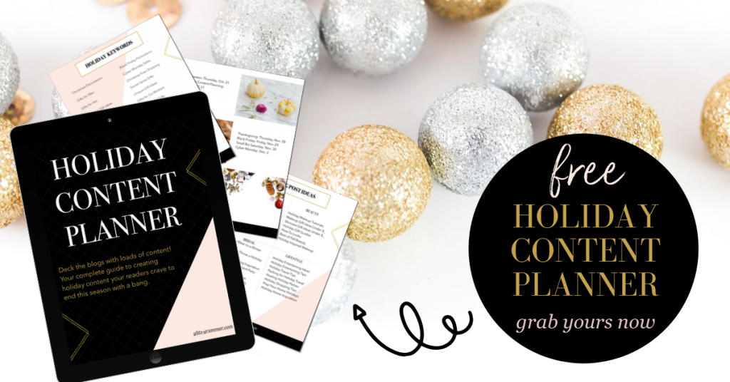 holiday content planner free download