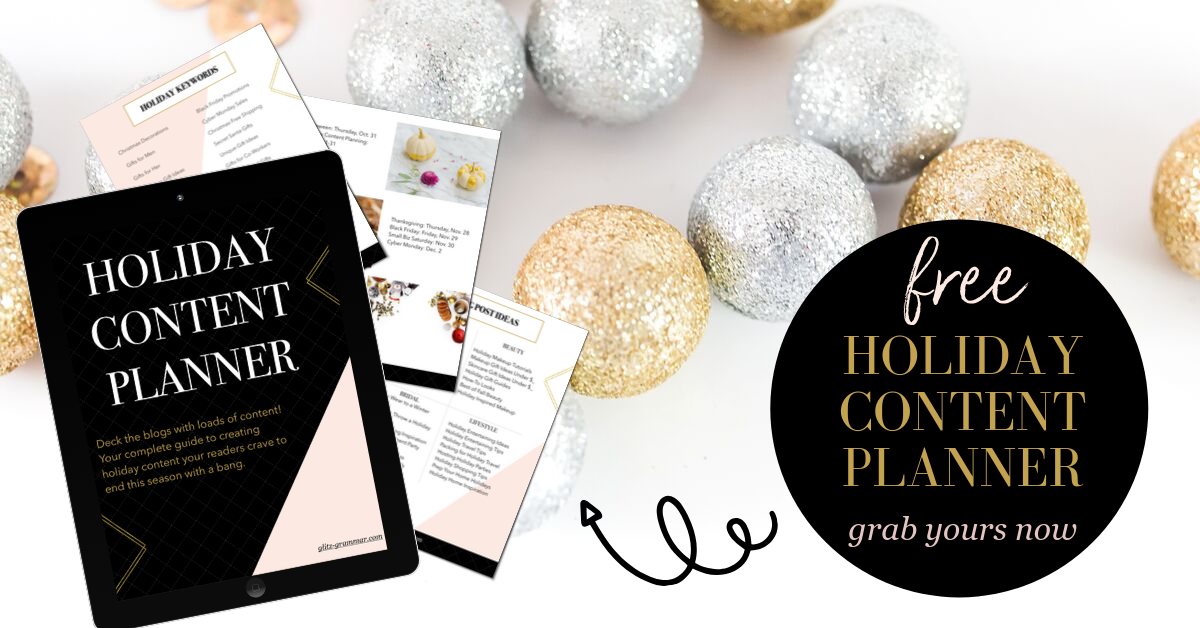 holiday content planner free download