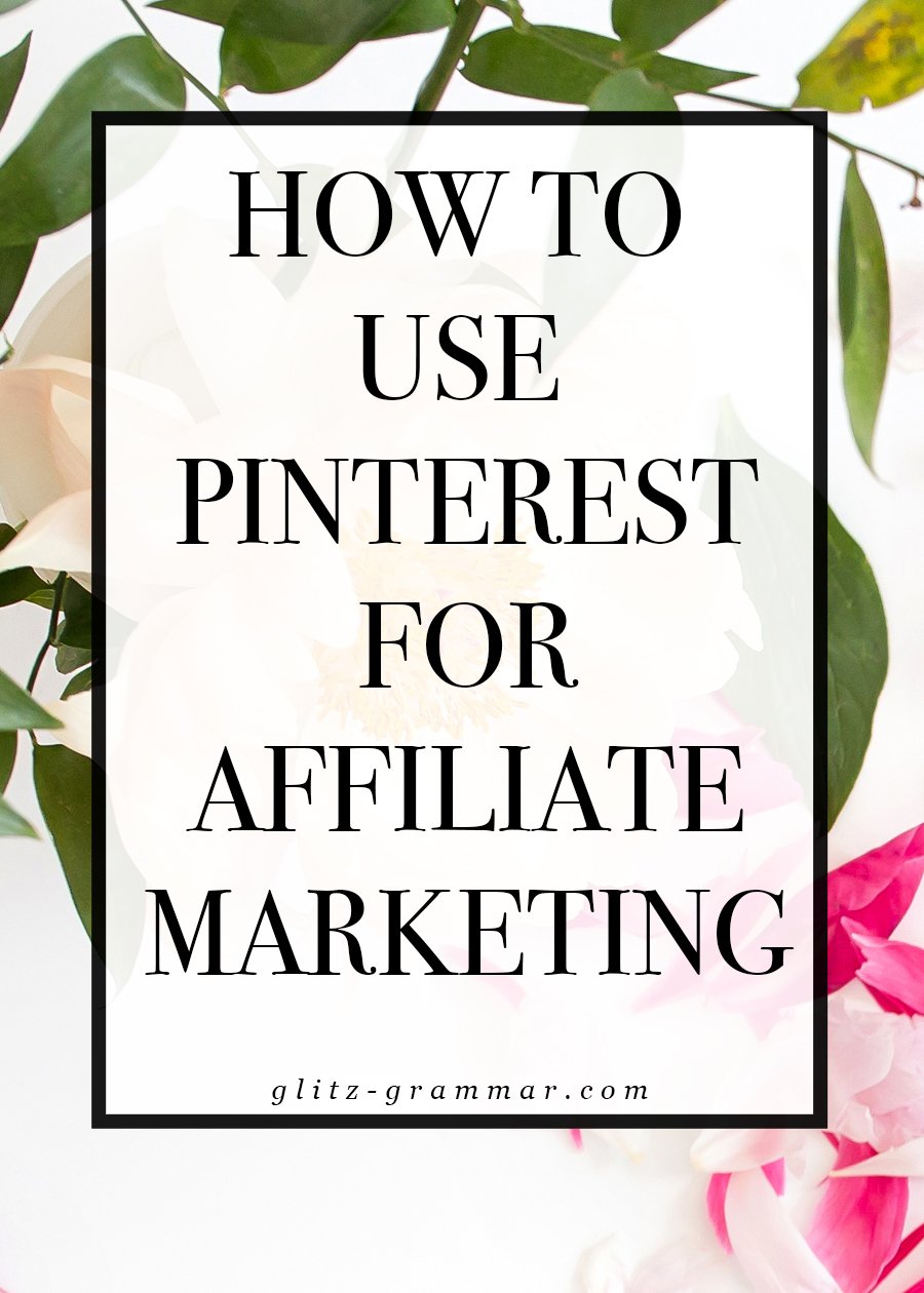 how to use Pinterest for affiliate marketing 