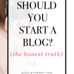 should you start a blog