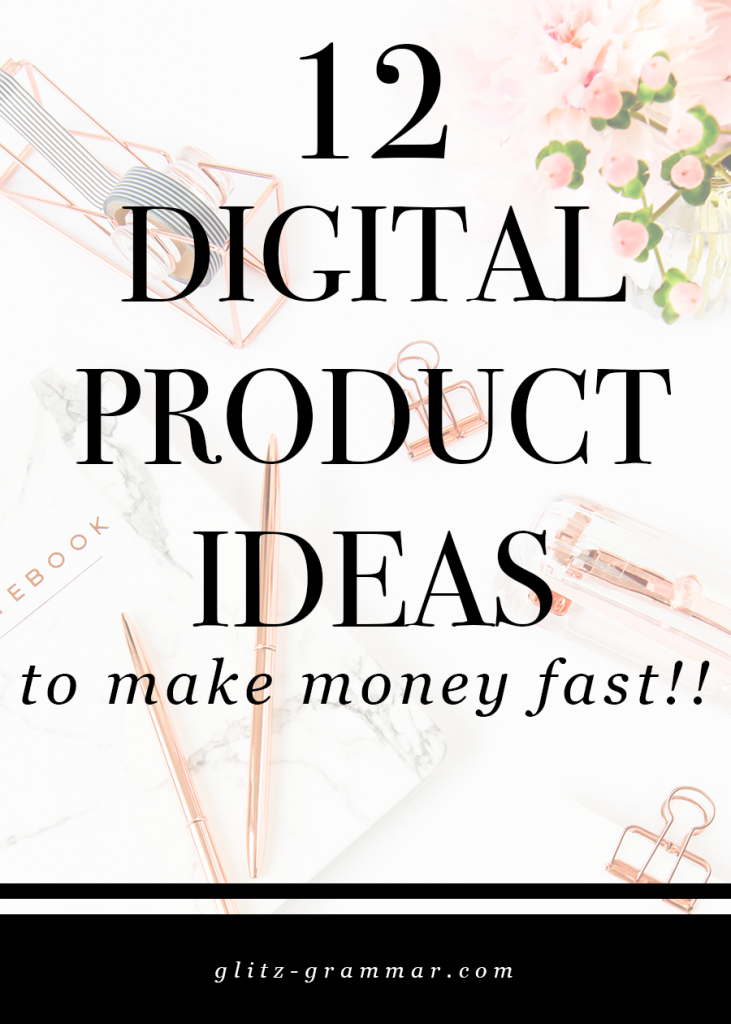 12 digital product ideas